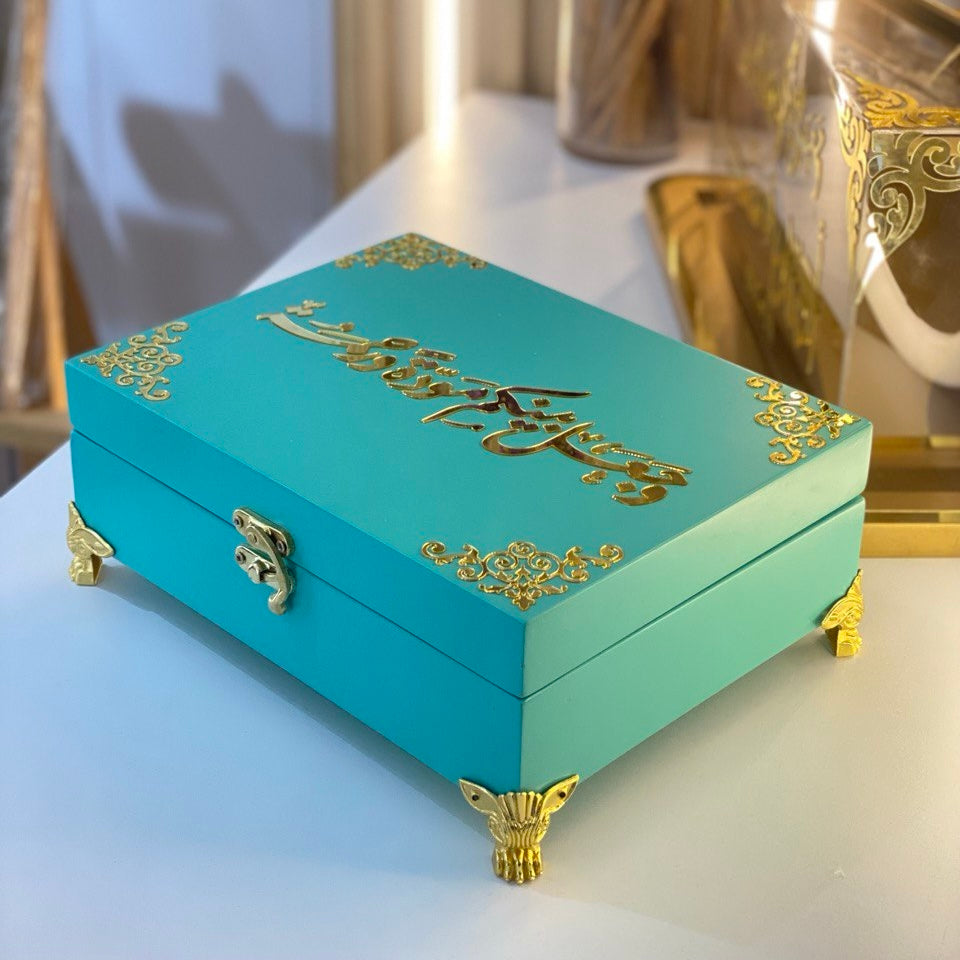 CUSTOME COLORED QURAN BOX