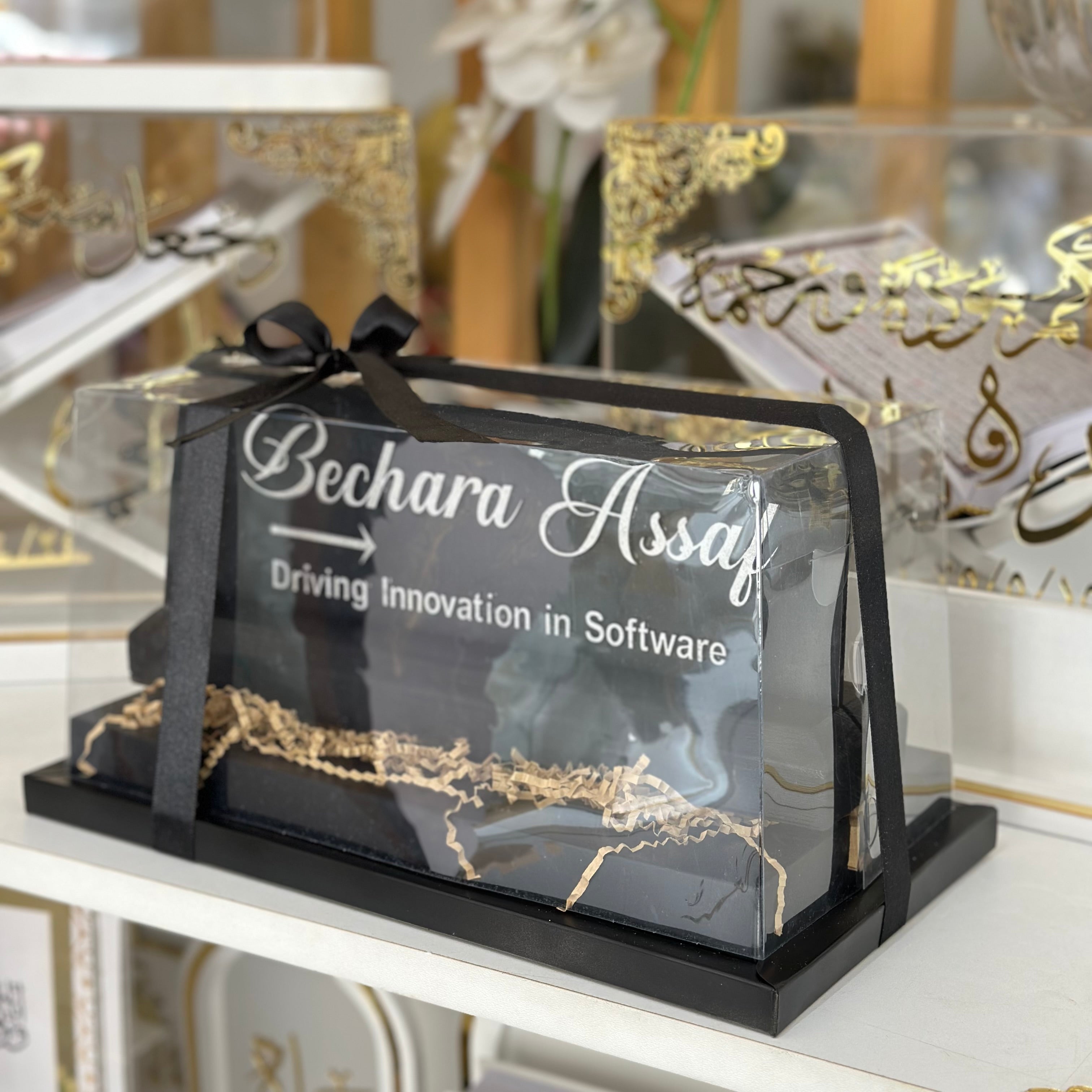 Desk Sign – Black Edition