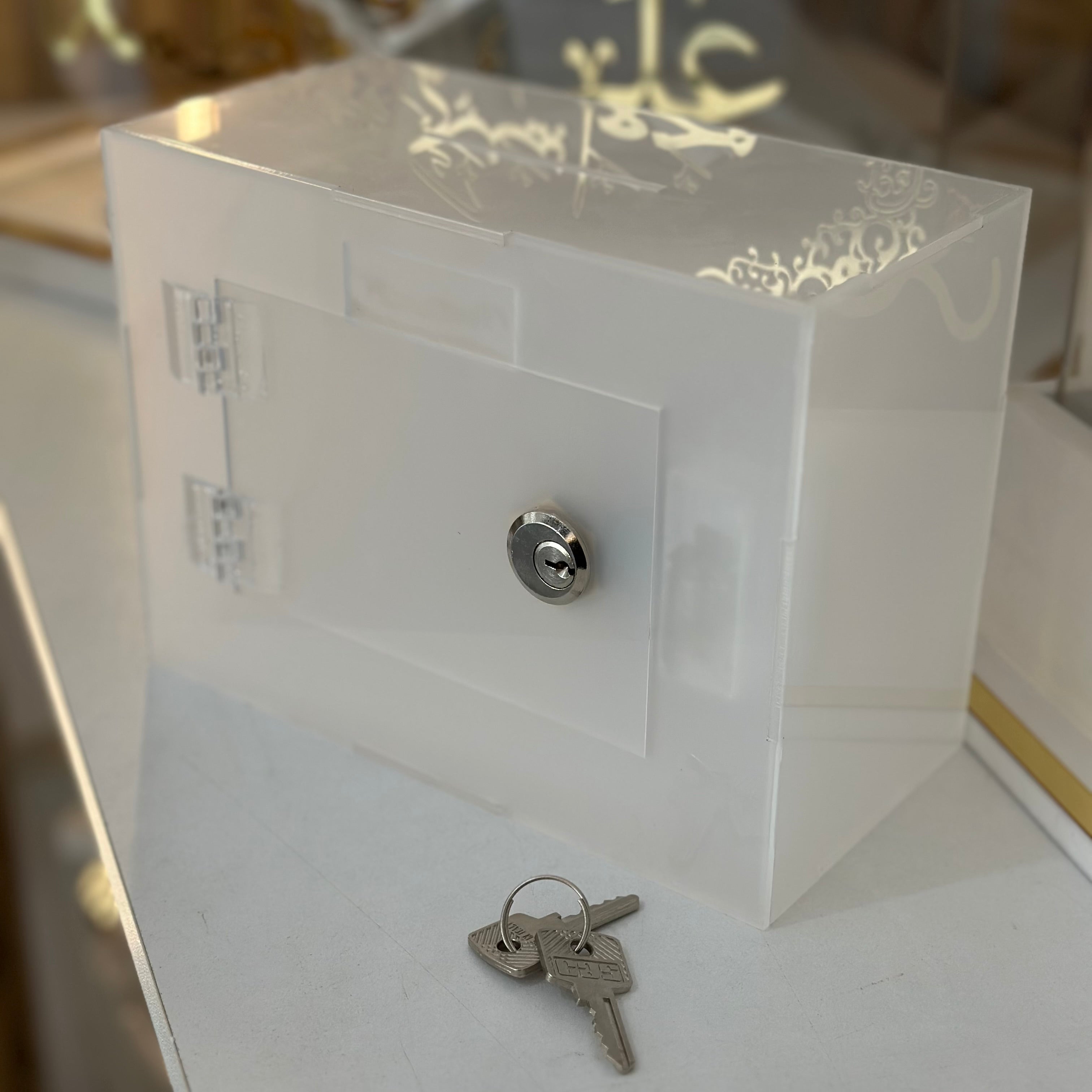 💌 Restaurant Tips Box – Elegant & Practical