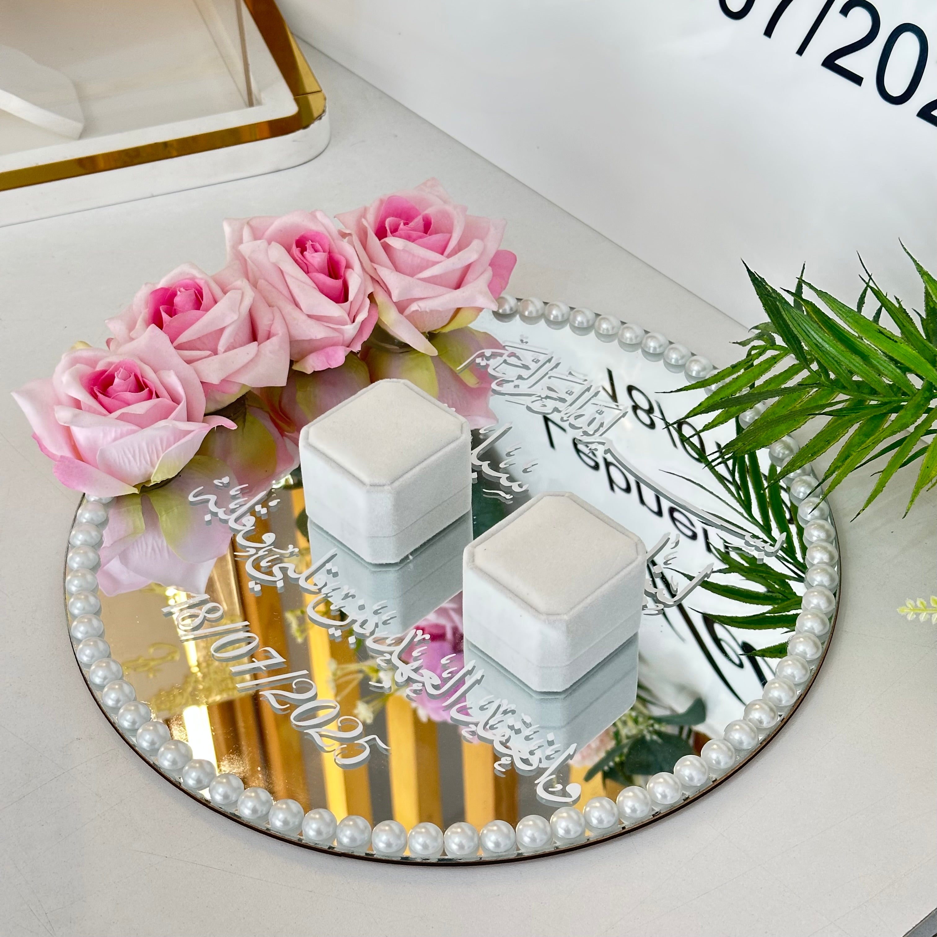 Mirror Jewelry Tray – Handcrafted Luxury Edition