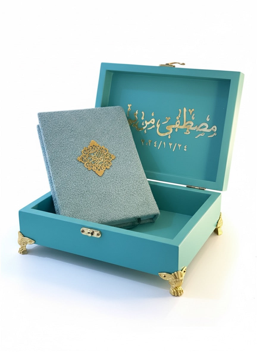 CUSTOME COLORED QURAN BOX