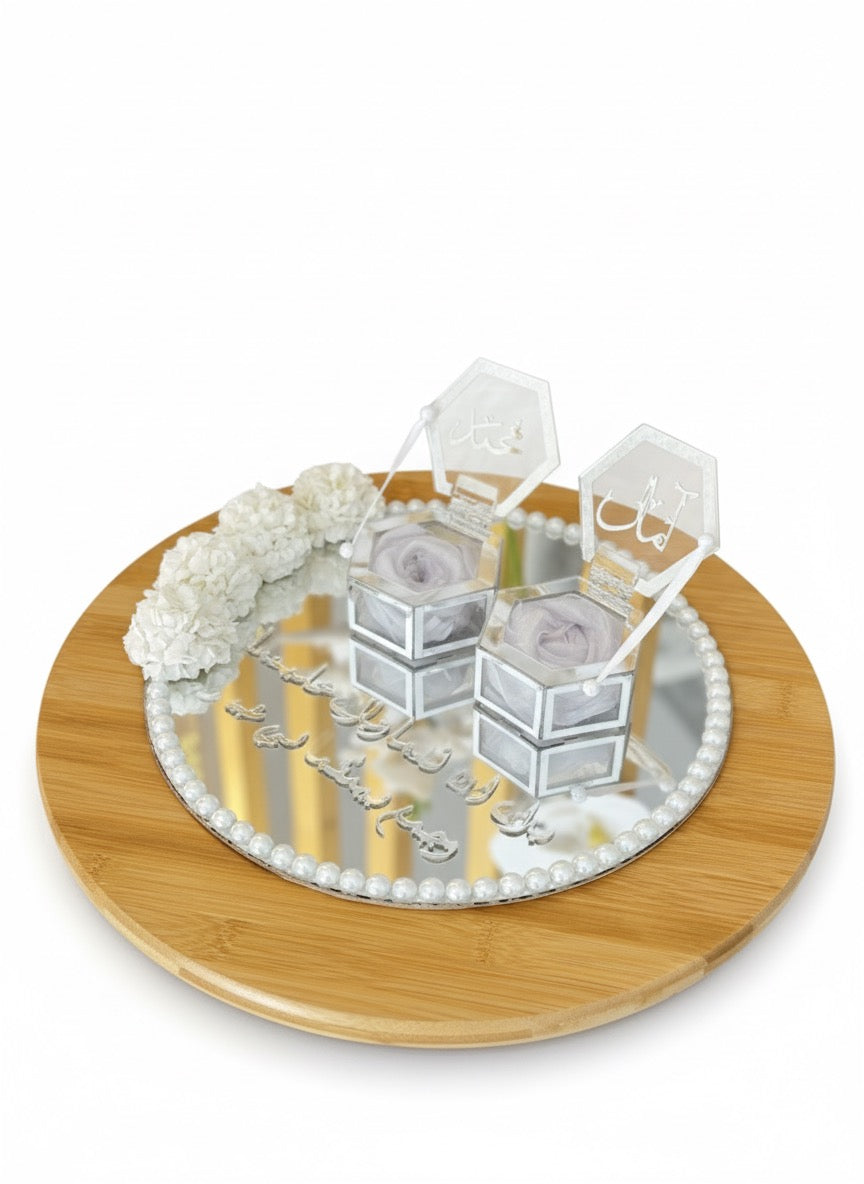 MIRROR RINGS TRAY