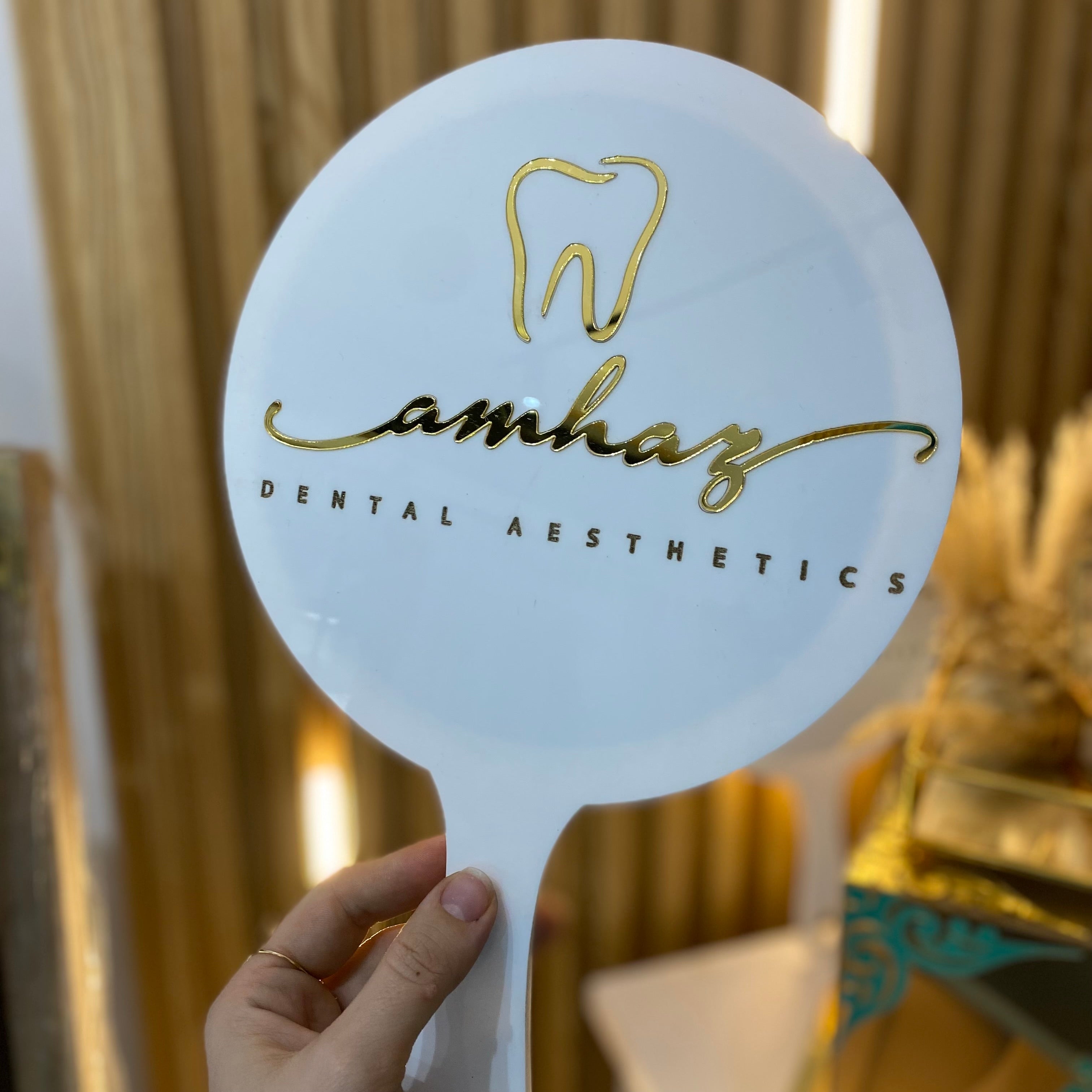 Handheld Tilt Mirror – Personalized Edition