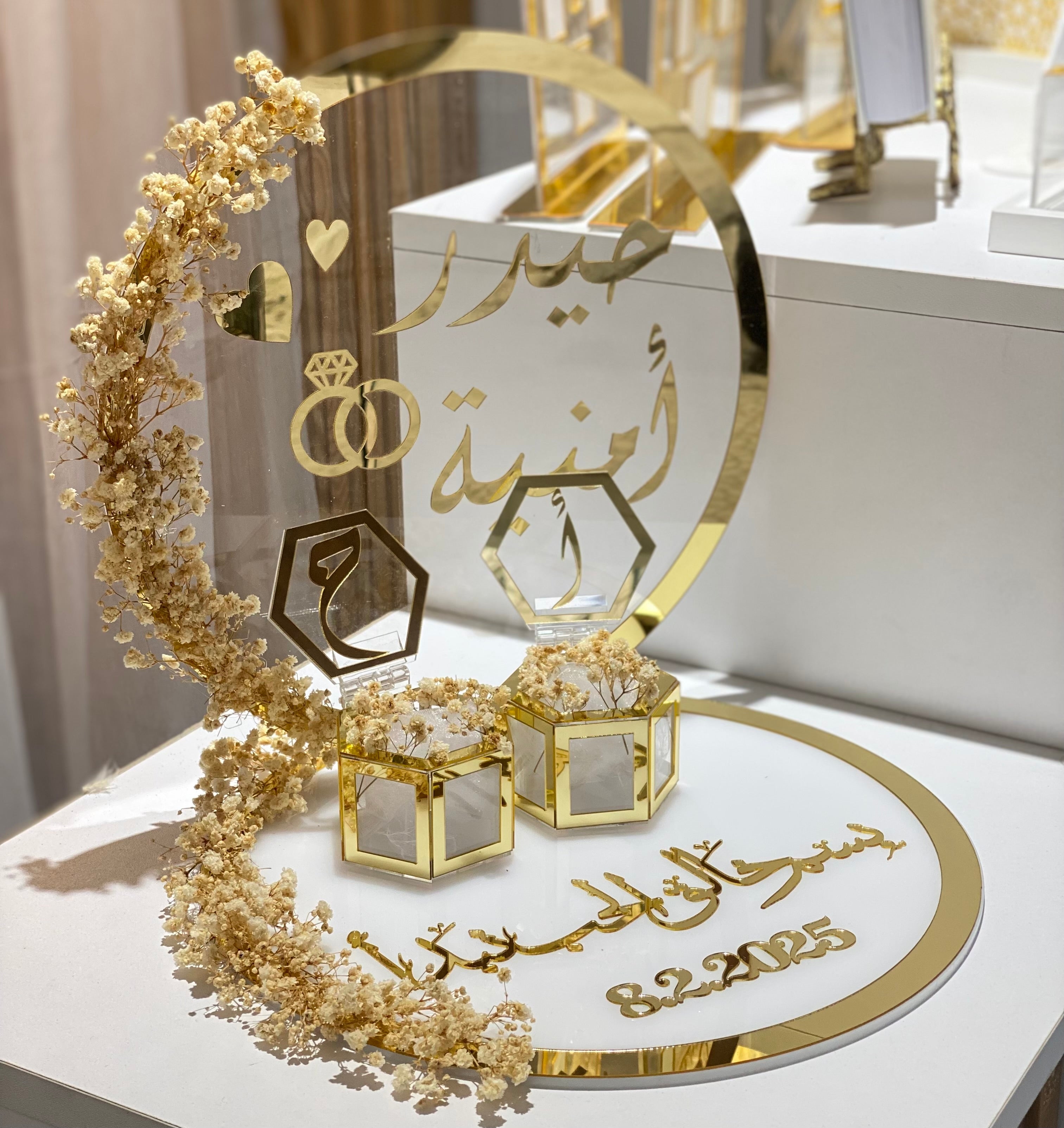 Golden Bloom – Rings Tray