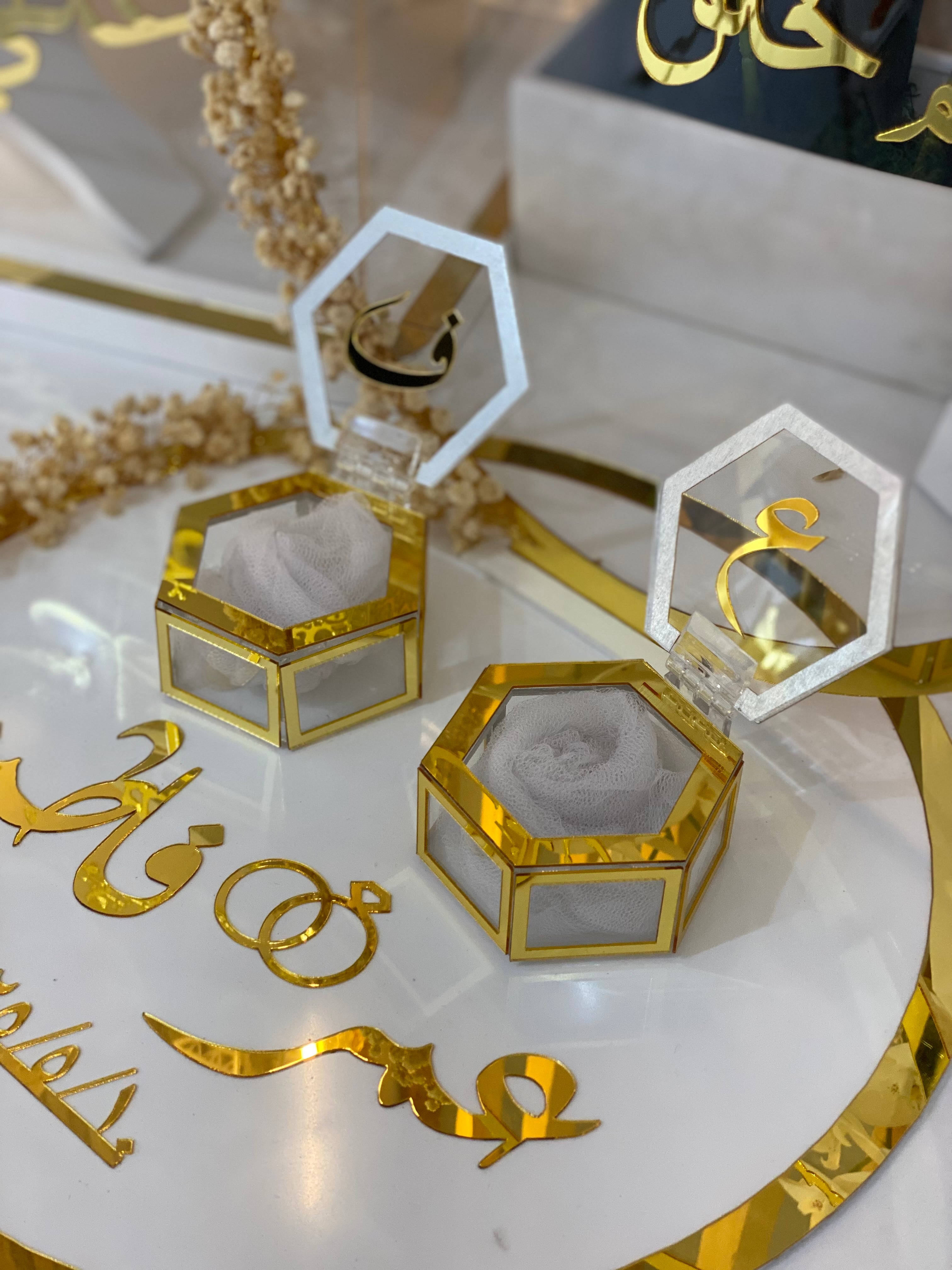 Golden Bloom – Rings Tray