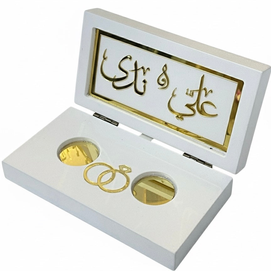 Wooden Engagement Ring Box – Rectangular Edition